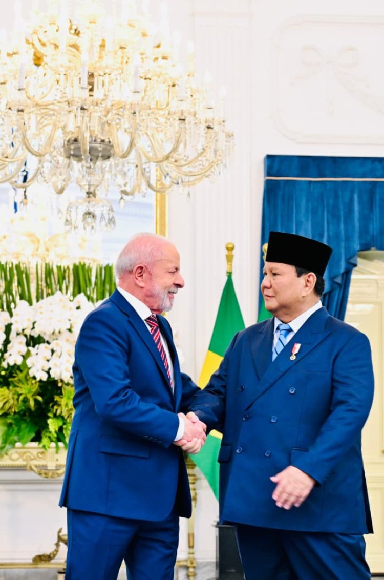 Pertemuan Tête-à-Tête di Istana Merdeka, Presiden Prabowo dan Presiden Lula da Silva Bahas Penguatan Kemitraan Strategis Indonesia–Brasil