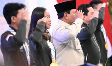 Presiden Prabowo Beri Penghargaan Kepada Atlet SEA Games ke 33