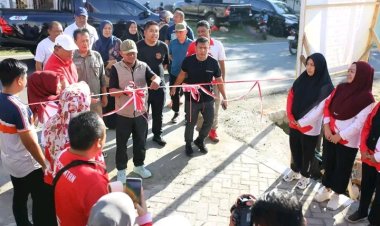 Bupati Bone Resmikan Jalan Lingkungan dan Drainase 13, 1 Miliar di Sejumlah Wilayah