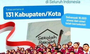 Resmikan 156 Sekolah Rakyat di Banjarbaru, Prabowo  Target Bangun Sampai 5000 Sekolah