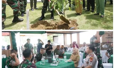 Pangdam XIV Hasanuddin Kunjungan Kerja di Makodim 1403/Palopo