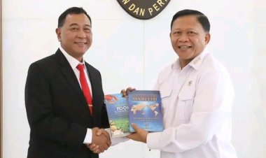 Rektor Unhan Ri Audiens dengan Wakil Kemenkeu
