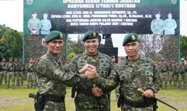 Pangdivif 1 Kostrad Pimpin Sertijab Danyonkes 1 dan Tradisi Korps Prajurit Divif 1 Kostrad