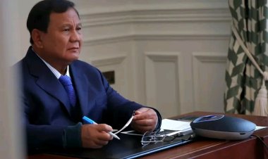 Rapat Conference Dengan Sejumlah Kabinet Merah Putih, Presiden Bahas Satgas Penertiban Kawasan Hutan