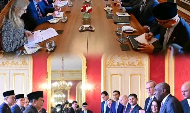 Mendiktisaintek Dampingi Presiden RI dalam Kunjungan Kerja ke London