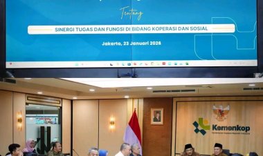 Kemenkop dan Kemensos Menandatangani MoU