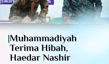 ‎PP Muhammadiyah Penandatanganan Naskah Perjanjian Hibah dengan Pemda Tulang Bawang 
