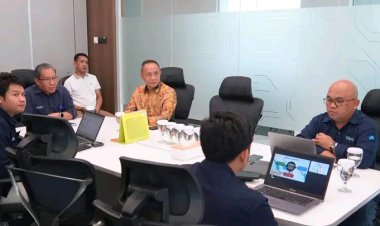 Ke Kominfo RI, Usai dari PU Bupati Natsir Ali Perjuangkan Akses Internet Warganya