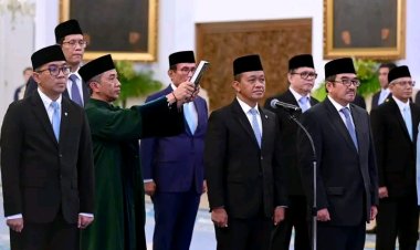 Presiden Prabowo Lantik Anggota DEN 