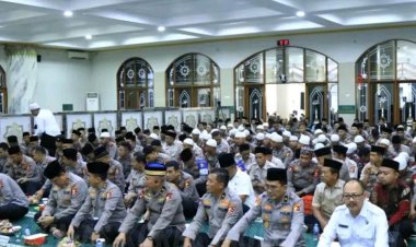 Karorenminops Korbrimob Hadiri Peringatan Isra Mikraj Nabi Muhammad SAW 1447 Hijriyah di Mabes Polri