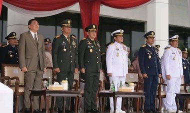 Menhan RI Hadiri Upacara Praspa Prajurit Karier Program Khusus TA 2026