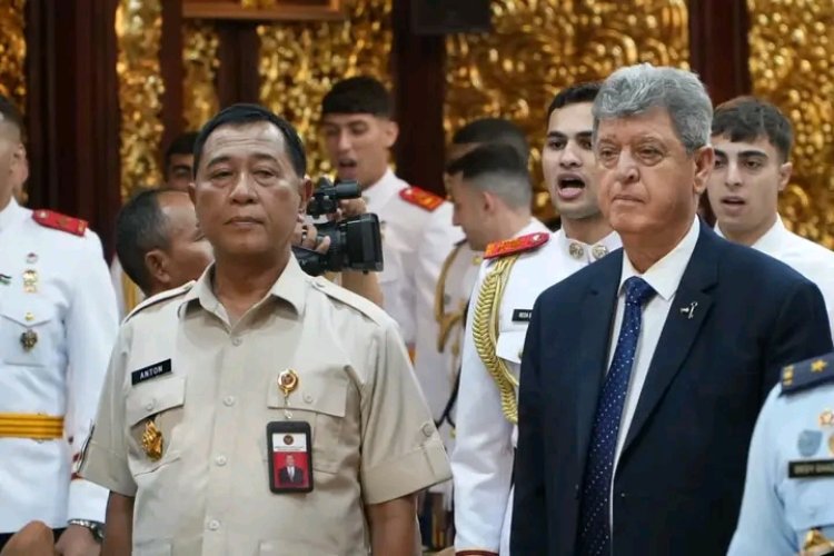 Hadiri Perpisahan Duta Besar Palestina, Rektor Unhan Ri Apresiasi dan Dedikasi Tinggi