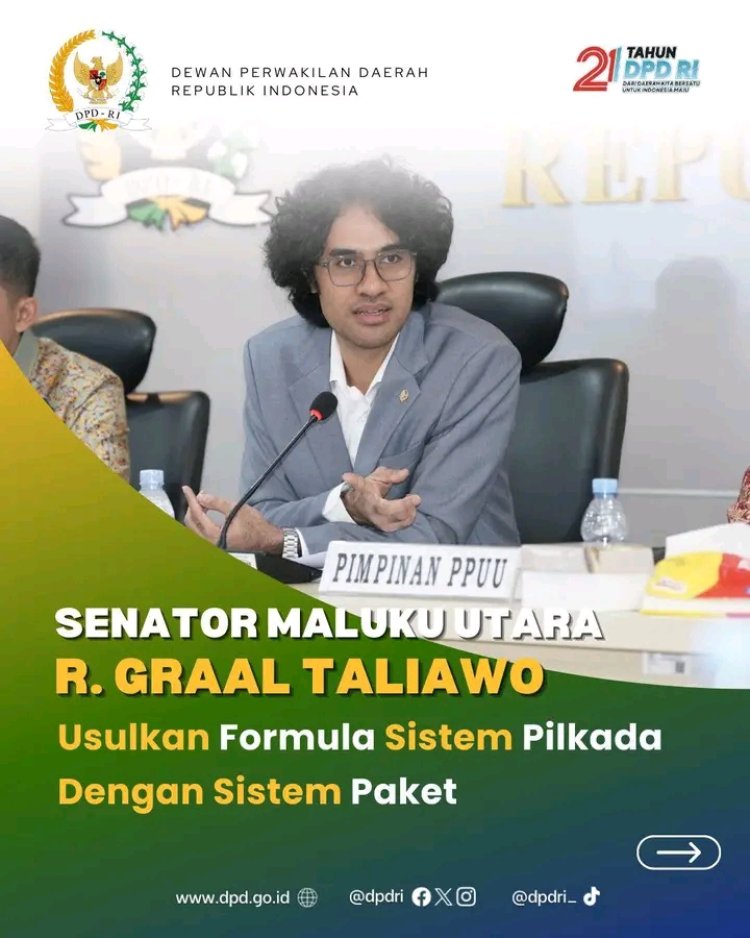 Senator Ini Usulkan Formula Sistem Pilkada Paket