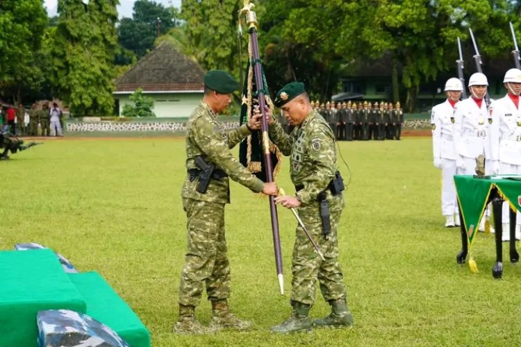 Mayjen TNI Primadi Saiful Sulun Resmi Jabat Panglima Divif 2 Kostrad