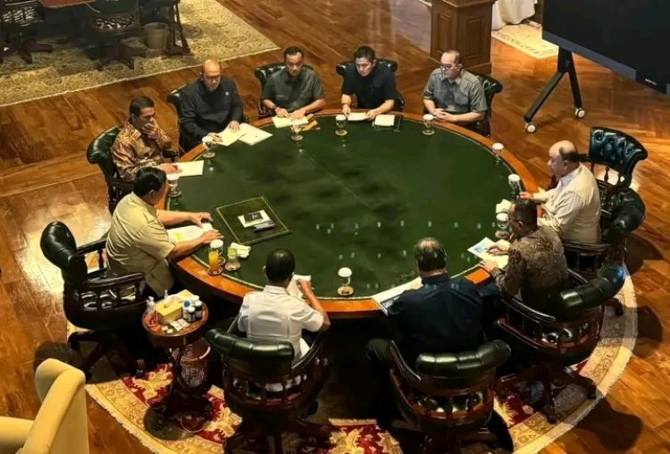 Bahas Sejumlah Agenda Strategis, Prabowo Kumpulkan Menteri di Hambalang