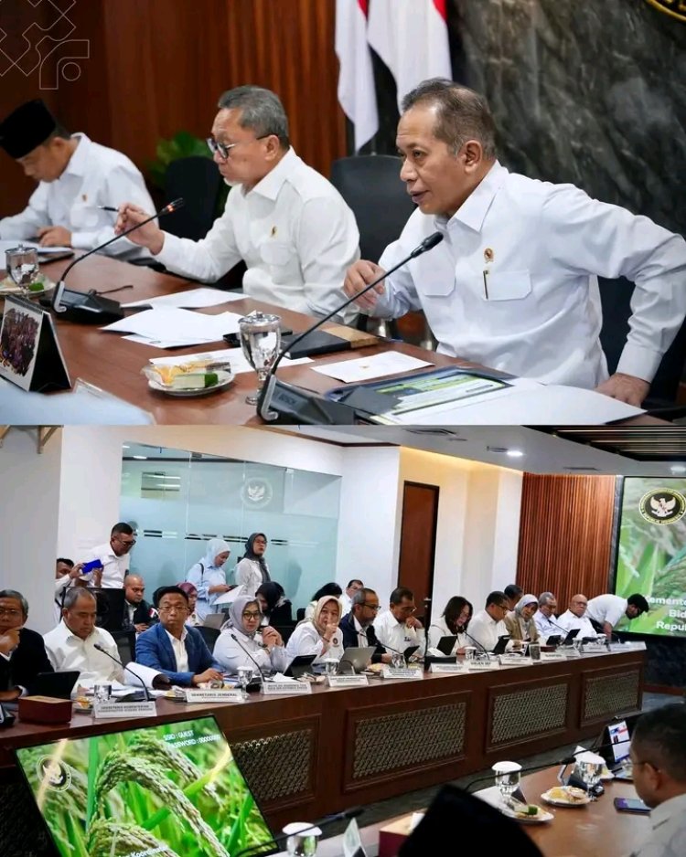 Menkop Hadiri Rapat Evaluasi Operasionalisasi dan Percepatan Pembangunan Fisik KDKMP