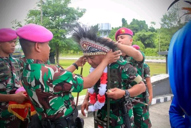 Langkah Awal Kepemimpinan : Komandan Brigade Infanteri 3 Marinir Disambut Dan Laksanakan Entry Briefing
