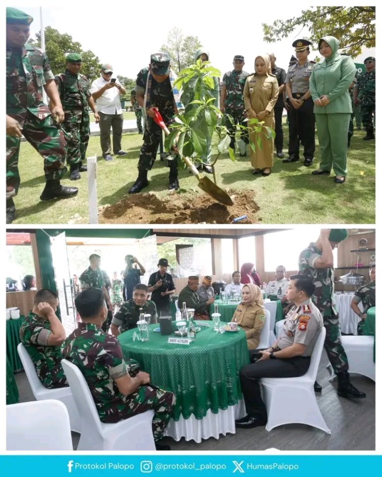 Pangdam XIV Hasanuddin Kunjungan Kerja di Makodim 1403/Palopo