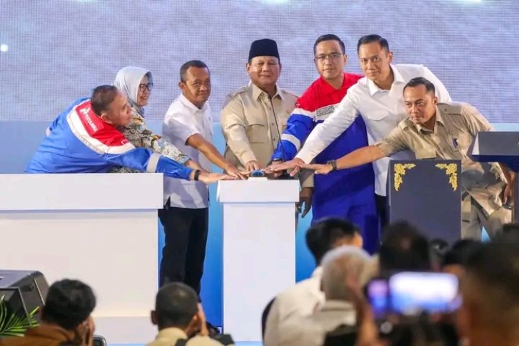 Dampingi Presiden Resmikan Infrastruktur RDMP, Menko AHY: Tonggak Kemandirian Energi Nasional