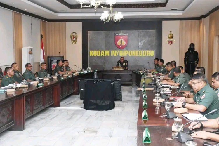 Kodam IV/Diponegoro Siapkan Lomba Peleton Tangkas Uji Kemampuan Prajurit