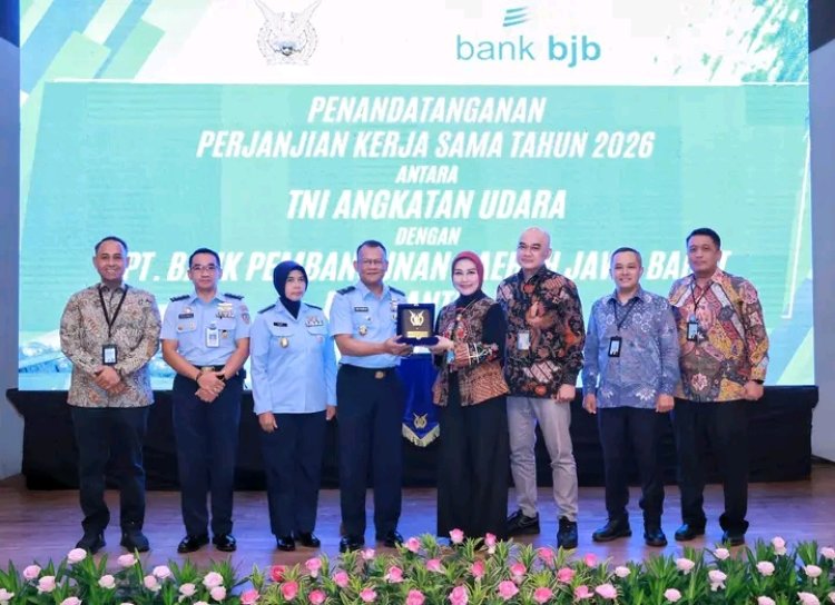 TNI AU Tandatangani PKS dengan Sejumlah Bank untuk Perkuat Tata Kelola Keuangan