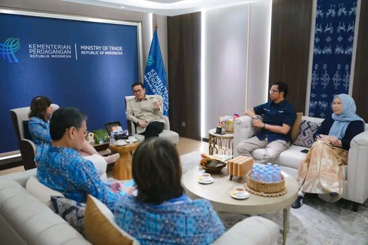 Pertemuan Mendag dengan Ketua Umum APINDO