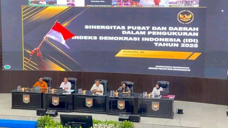 Kemenko Polkam Perkuat Sinergi Pusat-Daerah dalam Pengukuran IDI 2025