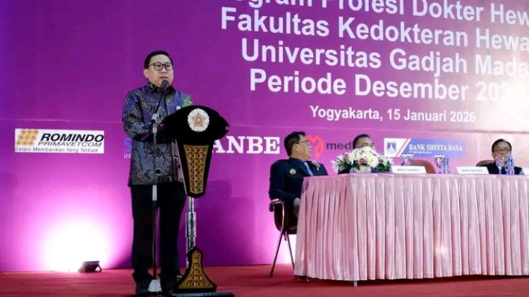 UGM Cetak Dokter Hewan Baru, Kementan Tekankan Peran Mereka dalam Program Makan Bergizi Gratis