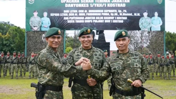 Pangdivif 1 Kostrad Pimpin Sertijab Danyonkes 1 dan Tradisi Korps Prajurit Divif 1 Kostrad