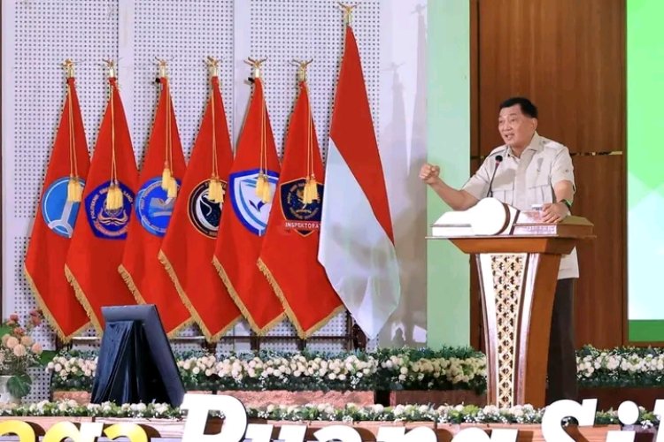 Menhan RI Jadi Keynote Speech di Acara BSSN Executive Town Hall 2026