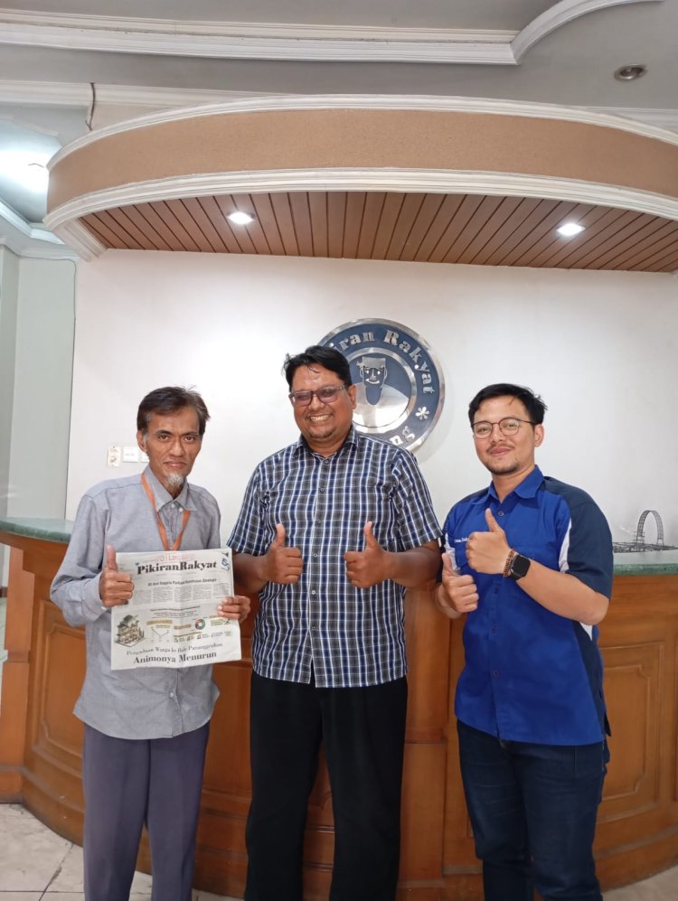 Pengurus Wahdah Islamiyah Kunjungi Redaksi Pikiran Rakyat Bandung