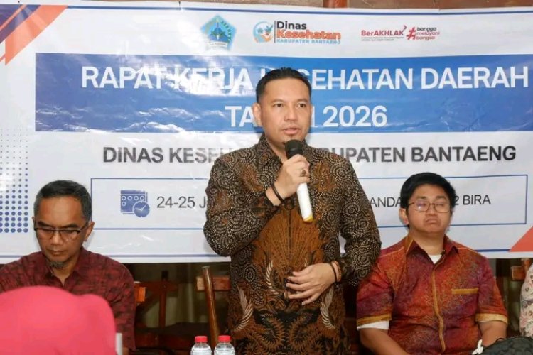 Dinas Kesehatan Bantaeng Menggelar Rapat Kerja Kesehatan Daerah ( Rakekesda)