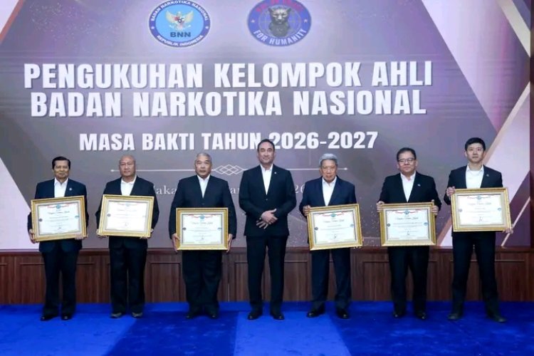 Kepala BNN RI Kukuhkan Kelompok Ahli Masa Bakti 2026-2027
