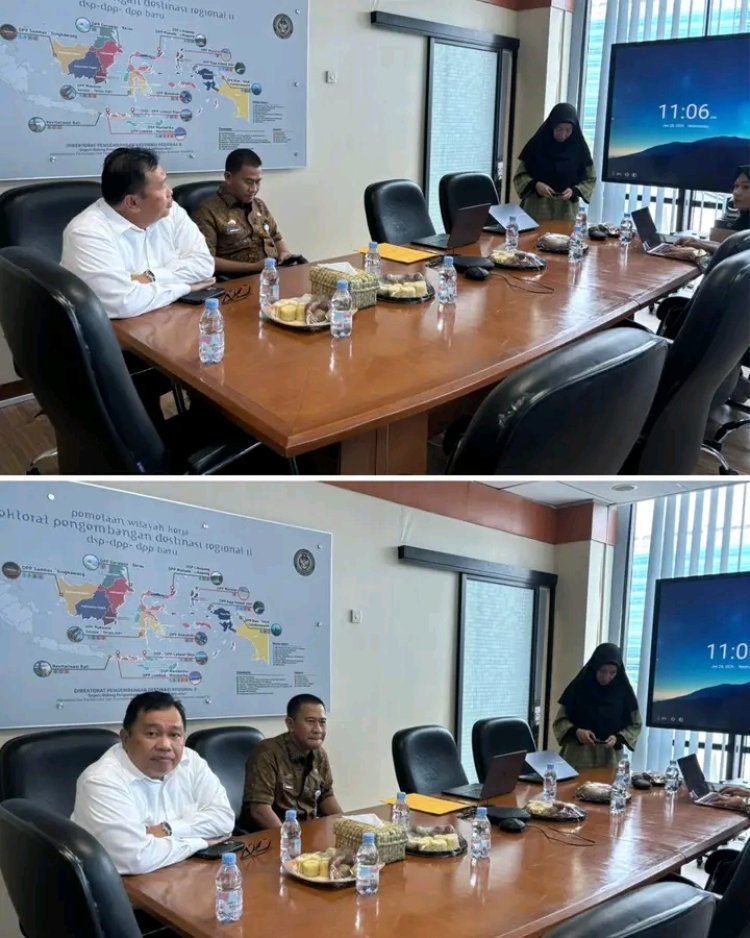 Audience ke Kementerian Pariwisata, Bupati Takalar Siap Kembangkan Desa Wisata dan 7 destinasi wisata unggulan.