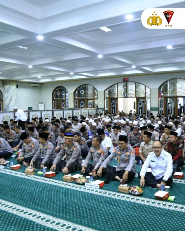 Karorenminops Korbrimob Hadiri Peringatan Isra Mikraj Nabi Muhammad SAW 1447 Hijriyah di Mabes Polri