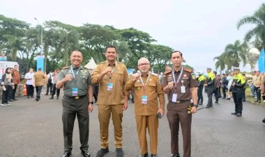 Bupati Bantaeng Dan Wabup Bersama Forkopimda Kompak Hadiri Rakornas 2026