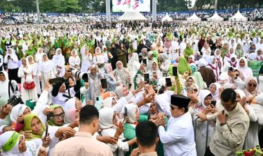 Hadiri Mujahadah Kubro Satu Abad NU, Presiden Simbol Sinergi Pemerintah dan Ulama Hadapi Tantangan Global 