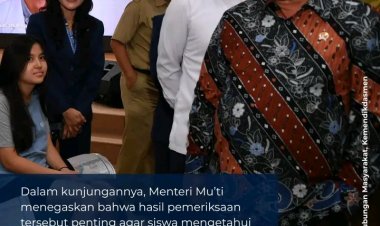 Satu Tahun Cek Kesehatan Gratis, Mendikdasmen Cek Langsung ke Sekolah
