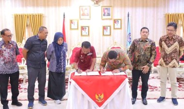 Nilai Investasi Capai 200 Miliar, Bupati Bone Teken MoU SPAM Air Bersih 