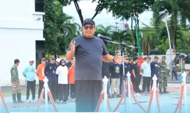 Tindak Lanjut Arahan Presiden RI, Bupati Takalar Pimpin Apel Kebersihan dan Canangkan Gerakan ASRI