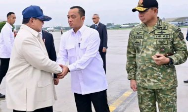 Presiden Prabowo terbang ke Washington DC didampingi Menteri ESDM dan Sekretaris Kabinet