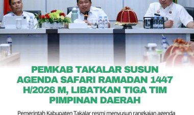 Pemkab Takalar Susun Agenda Safari Ramadan 1447 H/2026 M, Libatkan Tiga Tim Pimpinan Daerah