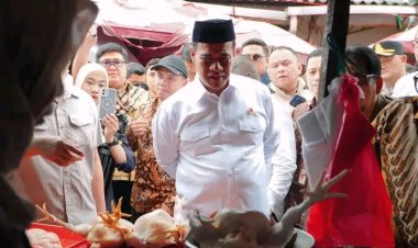 Usai Terima Laporan Kenaikan, Mentan Amran Sidak Pasar, Harga Langsung Turun 15 Ribu