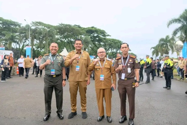 Bupati Bantaeng Dan Wabup Bersama Forkopimda Kompak Hadiri Rakornas 2026