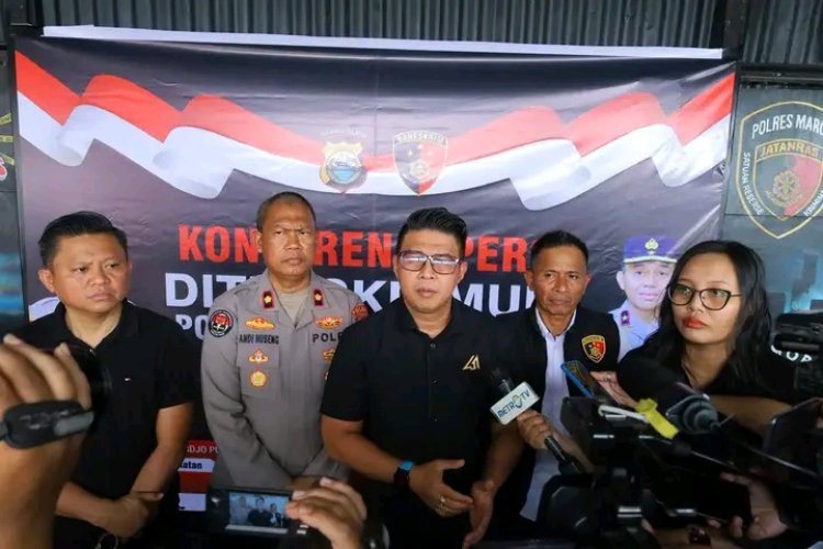 Ditreskrimum Polda Sulsel Gelar Konferensi Pers Pengungkapan Tindak Pidana Pencurian Kendaraan Bermotor