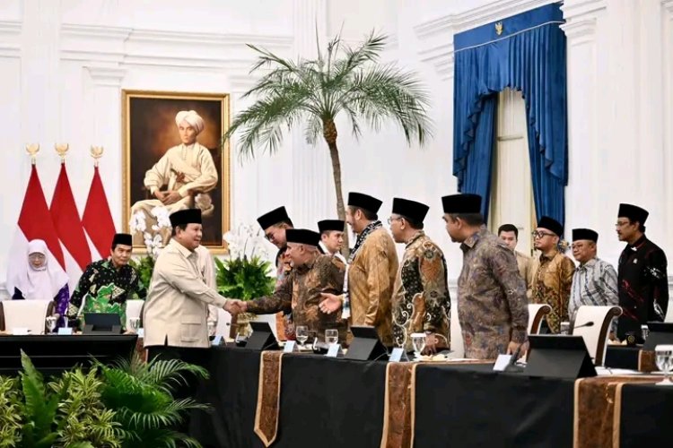 Presiden Prabowo Gelar Silaturahim dengan Pimpinan Ormas dan Pimpinan Pesantren