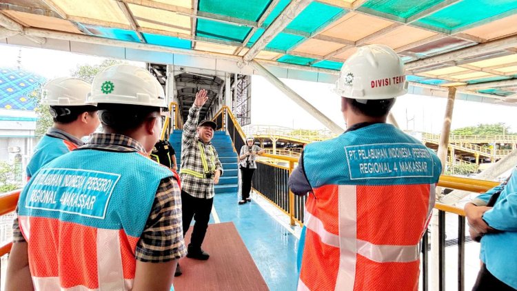 Lewat Management Walk Through, Pelindo Regional 4 Makassar Evaluasi Fasilitas Pelabuhan
