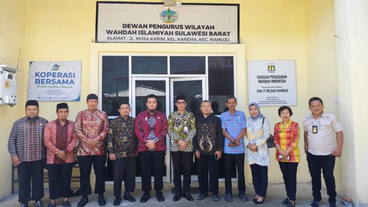 Kesbangpol Sulbar Kunjungi DPW Wahdah Islamiyah, Perkuat Sinergi Dakwah dan Sosial Keumatan