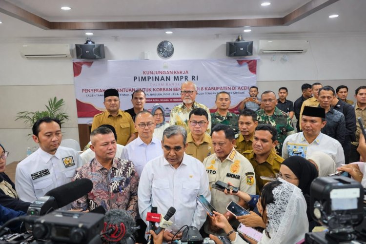 Ramadhan Penuh Kepedulian: Ketua MPR, Mendagri, dan BPOM Serahkan Bantuan untuk delapan kabupaten di Aceh