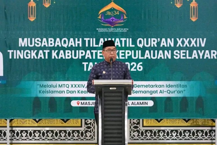 MTQ XXXIV 2026 Resmi dibuka, Diharapkan Jadi Panggung Syiar Al-Qur’an dan Kearifan Lokal Selayar